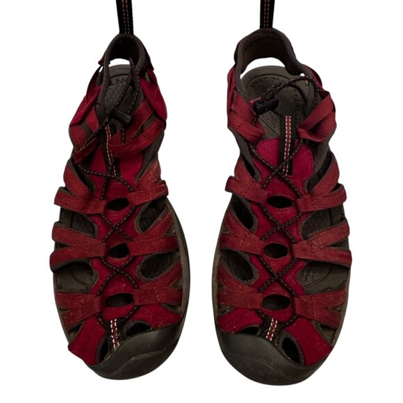 KEEN Venice H2 Closed-Toe Sandals – Red – Men’s 8 / Women’s 9 –10 - Picture 2 of 9